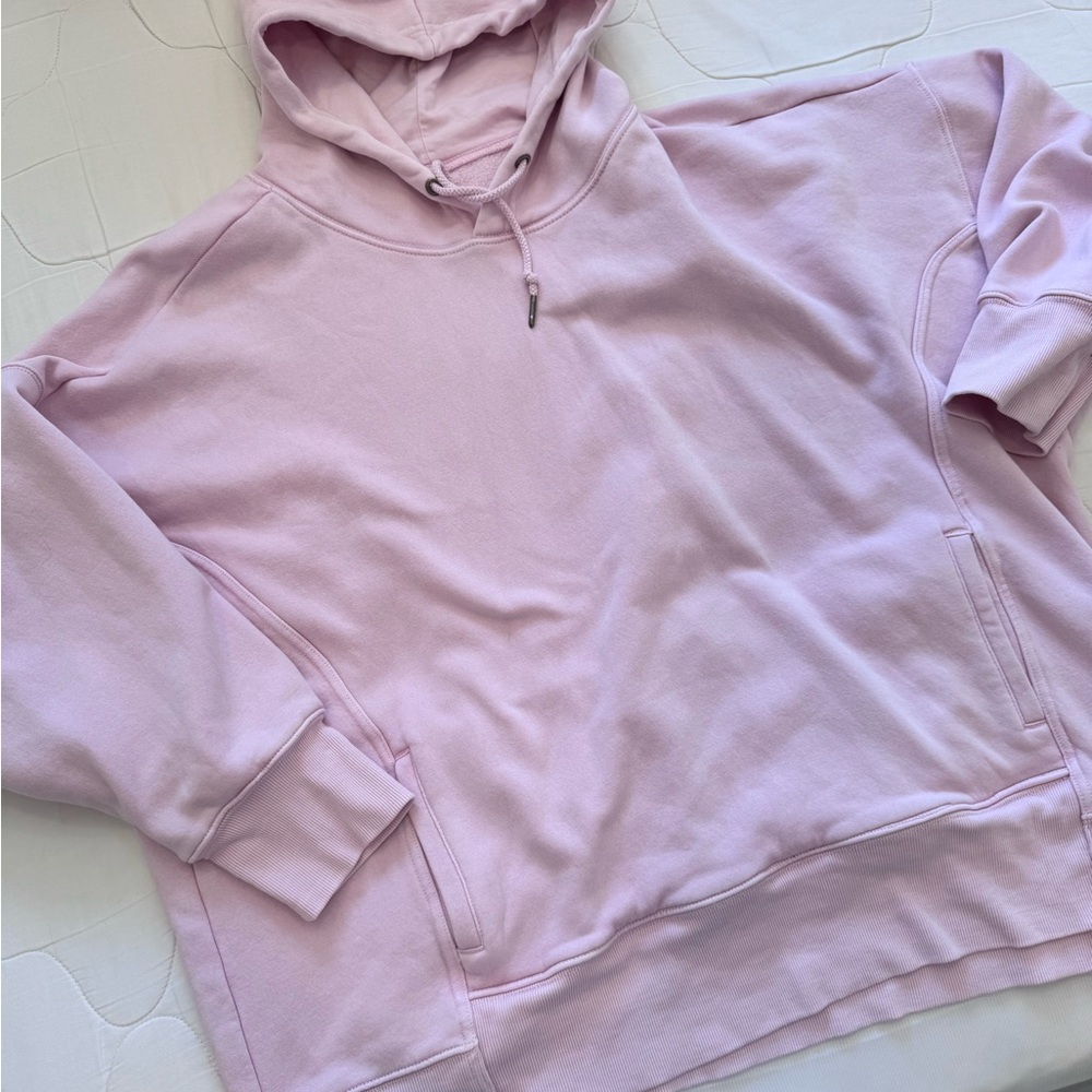 Free People Pink Crew Neck Sweater
